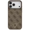  Apple iPhone 18 Pro Max / 17 Pro Max barna Guess Leather 4G Triangle -3666339652395 3 kép