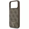  Apple iPhone 18 Pro Max / 17 Pro Max barna Guess Leather 4G Triangle -3666339652395 6 kép