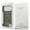  Apple iPhone 18 Pro Max / 17 Pro Max barna Guess Leather 4G Triangle -3666339652395 8 kép