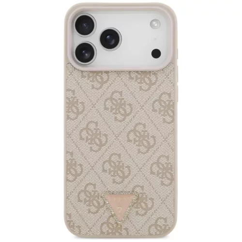  Apple iPhone 18 Pro Max / 17 Pro Max rózsaszín Guess Leather 4G Tri-3666339652418 3 kép