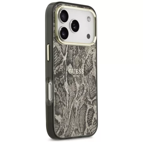  iPhone 18 Pro / 17 Pro Barna Guess Python Pattern MagSafe tok-3666339681401 4 kép