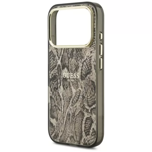  iPhone 18 Pro / 17 Pro Barna Guess Python Pattern MagSafe tok-3666339681401 6 kép