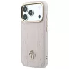  iPhone 18 Pro Max / 17 Pro Max rózsaszín Guess Stripe Peony 4G Logo-3666339677220 2 kép