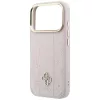  iPhone 18 Pro Max / 17 Pro Max rózsaszín Guess Stripe Peony 4G Logo-3666339677220 6 kép