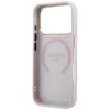  iPhone 18 Pro Max / 17 Pro Max rózsaszín Guess Stripe Peony 4G Logo-3666339677220 7 kép