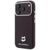  Apple iPhone 18 Pro / 17 Pro bordó Karl Lagerfeld Grained Choupette -3666339659325 2 kép