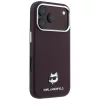  Apple iPhone 18 Pro / 17 Pro bordó Karl Lagerfeld Grained Choupette -3666339659325 4 kép