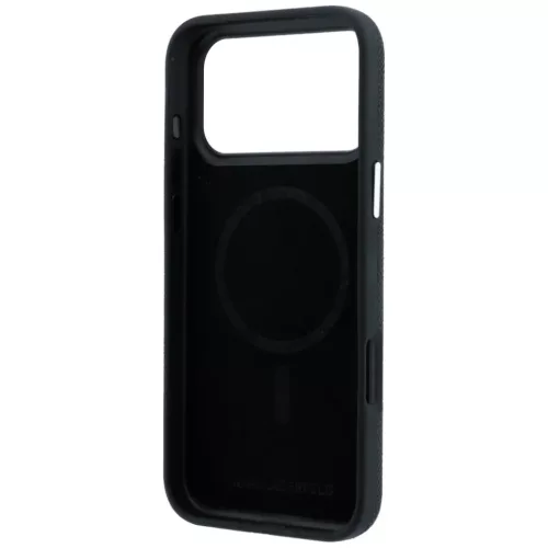  Apple iPhone 18 Pro / 17 Pro fekete Karl Lagerfeld Grained Elongated -3666339660642 7 kép