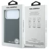 Apple iPhone 18 Pro / 17 Pro fekete Karl Lagerfeld Grained Elongated -3666339660642 8 kép