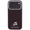  Apple iPhone 18 Pro / 17 Pro bordó Karl Lagerfeld Grained Heads Meta-3666339659363 3 kép