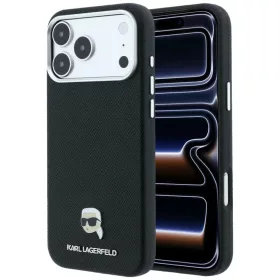  iPhone 18 Pro Max / 17 Pro Max fekete Karl Lagerfeld Grained Karl Hea-3666339659059 1 kép