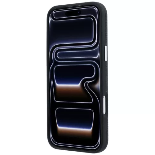  iPhone 18 Pro Max / 17 Pro Max fekete Karl Lagerfeld Grained Karl Hea-3666339659059 5 kép