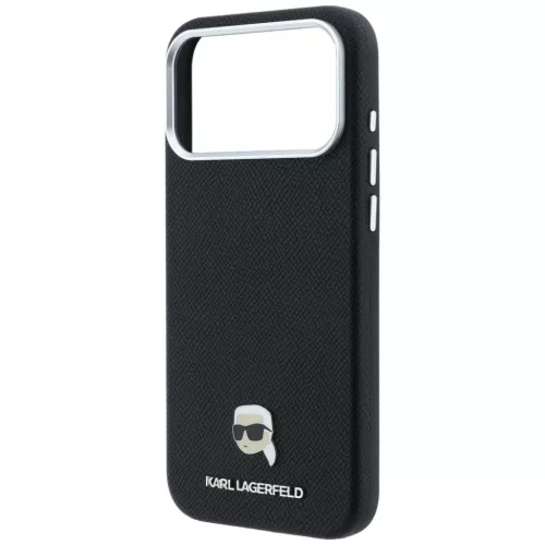  iPhone 18 Pro Max / 17 Pro Max fekete Karl Lagerfeld Grained Karl Hea-3666339659059 6 kép