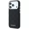  iPhone 18 Pro Max / 17 Pro Max fekete Karl Lagerfeld szemcsés monogr-3666339658250 2 kép