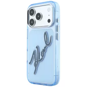  iPhone 18 Pro Max / 17 Pro Max kék Karl Lagerfeld IML Big Signature -3666339662097 2 kép