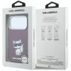  iPhone 18 Pro / 17 Pro bordó Karl Lagerfeld Choupette Body Sketch Pr-3666339661366 7 kép