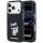  iPhone 18 Pro / 17 Pro fekete Karl Lagerfeld Choupette Body Sketch Print MagSafe tok