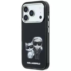  iPhone 18 Pro Max / 17 Pro Max fekete Karl Lagerfeld IML Karl&Choupet-3666339660970 2 kép