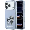  Apple iPhone 18 Pro Max / 17 Pro Max világoskék Karl Lagerfeld IML Karl&Choupette Bodies Sketch Print MagSafe tok