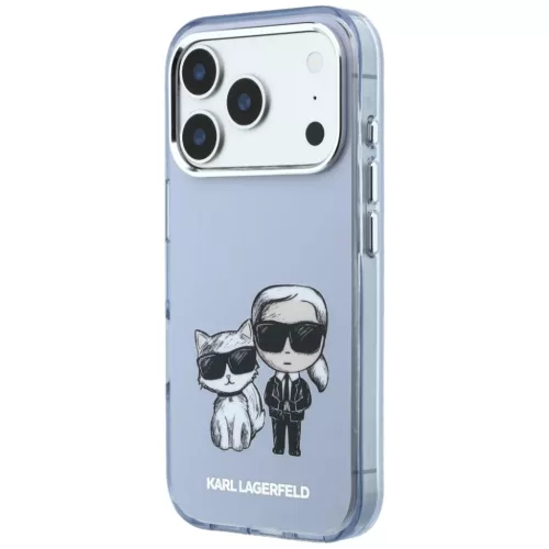  Apple iPhone 18 Pro Max / 17 Pro Max világoskék Karl Lagerfeld IML -3666339661052 2 kép