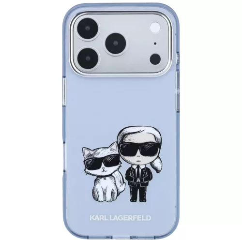  Apple iPhone 18 Pro Max / 17 Pro Max világoskék Karl Lagerfeld IML -3666339661052 3 kép