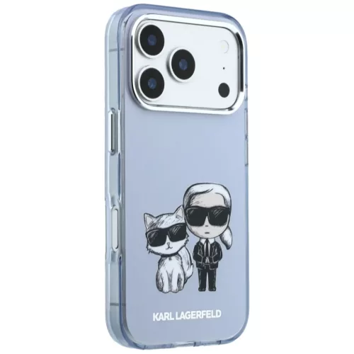  Apple iPhone 18 Pro Max / 17 Pro Max világoskék Karl Lagerfeld IML -3666339661052 4 kép