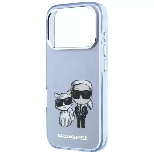  Apple iPhone 18 Pro Max / 17 Pro Max világoskék Karl Lagerfeld IML -3666339661052 6 kép