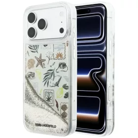  iPhone 18 Pro Max / iPhone 17 Pro Max bézs Karl Lagerfeld Liquid Gli-3666339641757 1 kép