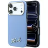  iPhone 18 Pro / 17 Pro világoskék Karl Lagerfeld Saffiano Small Scr-3666339658960 1 kép