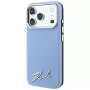  iPhone 18 Pro / 17 Pro világoskék Karl Lagerfeld Saffiano Small Scr-3666339658960 2 kép