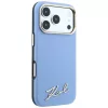  iPhone 18 Pro / 17 Pro világoskék Karl Lagerfeld Saffiano Small Scr-3666339658960 4 kép