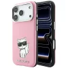  iPhone 18 Pro / 17 Pro Rózsaszín Karl Lagerfeld Smooth Choupette Sketch MagSafe tok