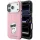  iPhone 18 Pro / 17 Pro Rózsaszín Karl Lagerfeld Smooth Choupette Sketch MagSafe tok