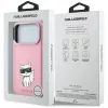  iPhone 18 Pro / 17 Pro Rózsaszín Karl Lagerfeld Smooth Choupette Sk-3666339658083 8 kép