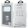  iPhone 18 Pro / 17 Pro bordó Karl Lagerfeld Smooth Ikonik Sketch Mag-3666339658045 2 kép