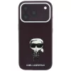  Apple iPhone 18 Pro Max / 17 Pro Max bordó Karl Lagerfeld Smooth Iko-3666339658052 3 kép