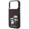  iPhone 18 Pro / 17 Pro Bordó Karl Lagerfeld Smooth Karl & Choupette -3666339657840 6 kép