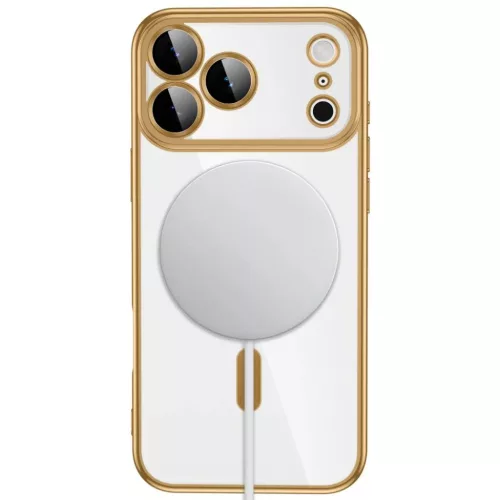  Apple iPhone 17 Pro Max / 18 Pro Max fényes arany Tech-Protect MagFl-5906302325214 4 kép