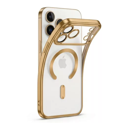  Apple iPhone 17 Pro Max / 18 Pro Max fényes arany Tech-Protect MagFl-5906302325214 5 kép