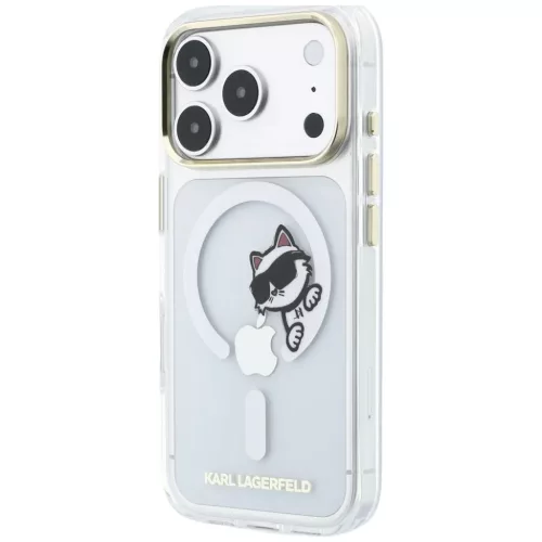  Apple iPhone 18 Pro Max / 17 Pro Max átlátszó Karl Lagerfeld Peeka-3666339661939 2 kép