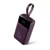 Forever Vibe-TB65 PD QC 65 W 20 000 mAh külső akkumulátor, bordó p-5908067010367 1 kép