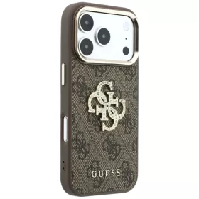  iPhone 18 Pro Max / iPhone 17 Pro Max Barna Guess 4G & Nagy Strasszos-3666339653033 2 kép