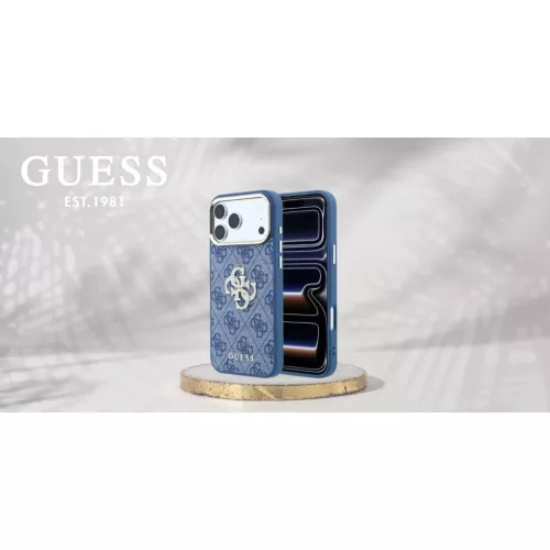 Apple iPhone 18 Pro Max / iPhone 17 Pro Max kék Guess 4G & Big Strass-3666339653071 9 kép