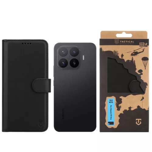  Xiaomi 17T Pro fekete Tactical Field Notes oldalra nyíló tok-8596311315169 3 kép