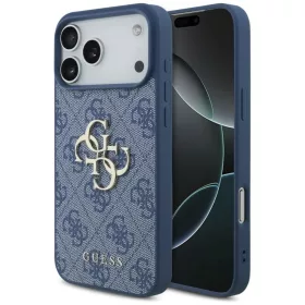    Apple iPhone 18 Pro Max / iPhone 17 Pro Max kék Guess 4G Big Logo merev tok