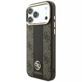  iPhone 18 Pro / iPhone 17 Pro barna Guess 4G with Stripe Round and Cl-3666339652548 2 kép