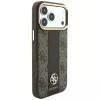  iPhone 18 Pro / iPhone 17 Pro barna Guess 4G with Stripe Round and Cl-3666339652548 4 kép