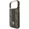  iPhone 18 Pro / iPhone 17 Pro barna Guess 4G with Stripe Round and Cl-3666339652548 6 kép