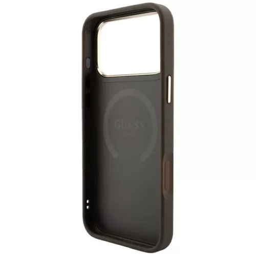  iPhone 18 Pro / iPhone 17 Pro barna Guess 4G with Stripe Round and Cl-3666339652548 7 kép