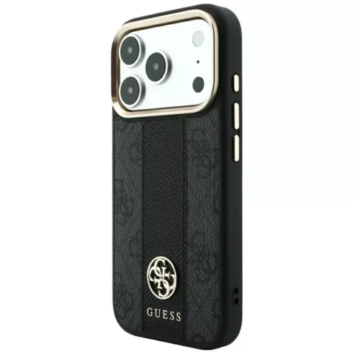  Apple iPhone 18 Pro / iPhone 17 Pro fekete Guess 4G csíkos, kerek é-3666339652500 2 kép